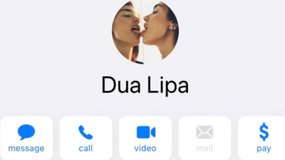 Dua Lipa publica un número telefónico hacia sus seguidores