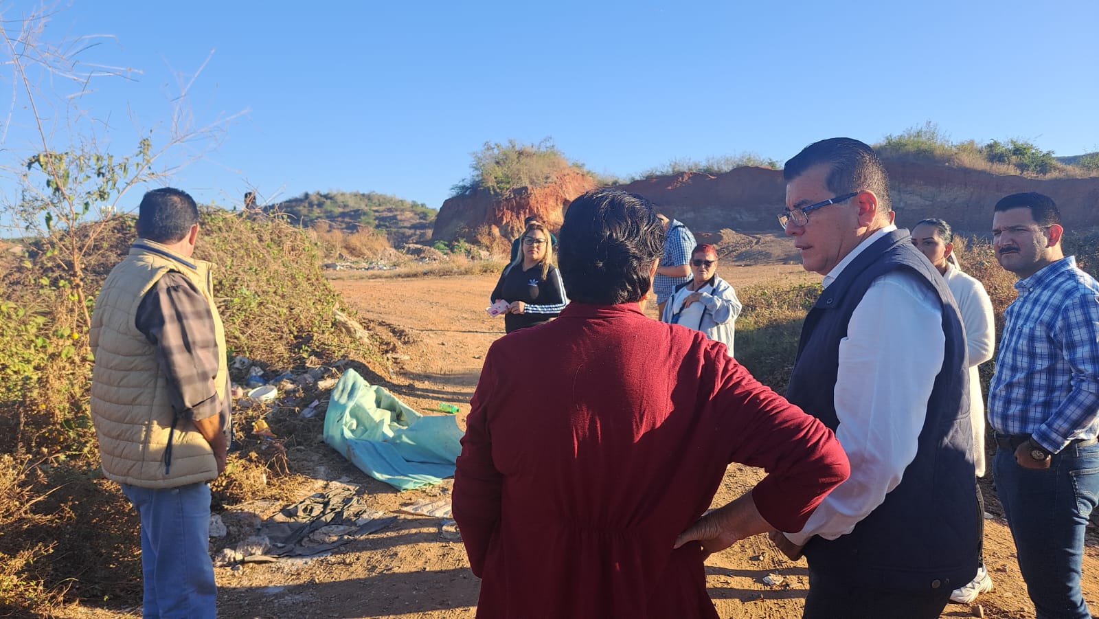 Édgar González Zataráin en el fraccionamiento Rincón de Urías de Mazatlán
