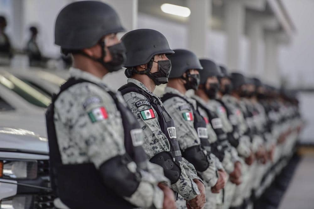 Elementos de la Guardia Nacional