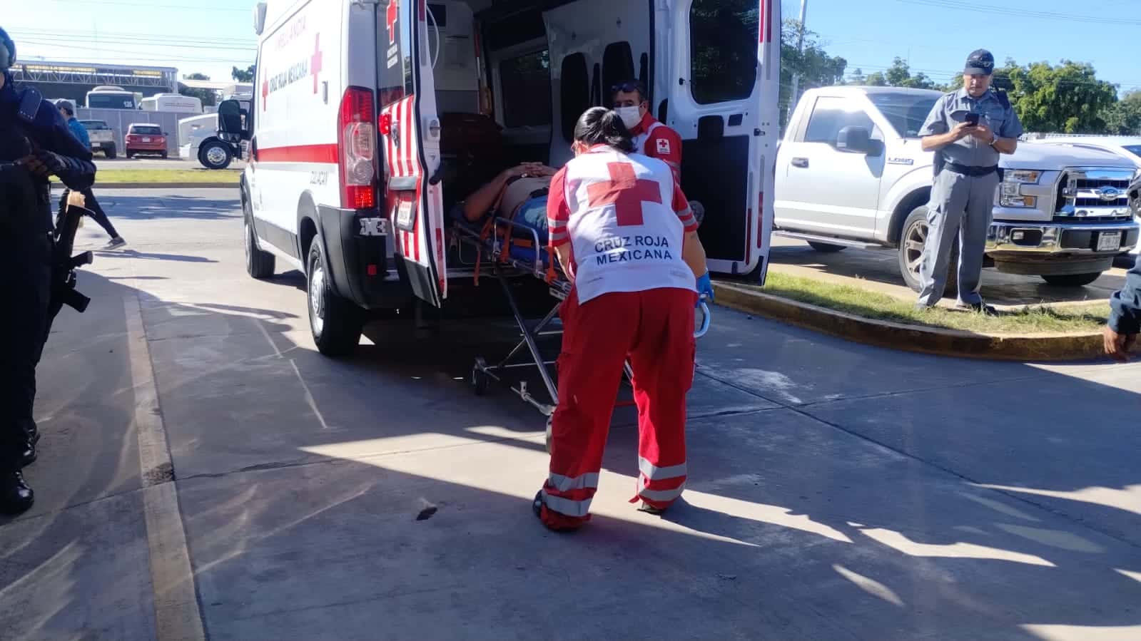 Elementos de la cruz roja.