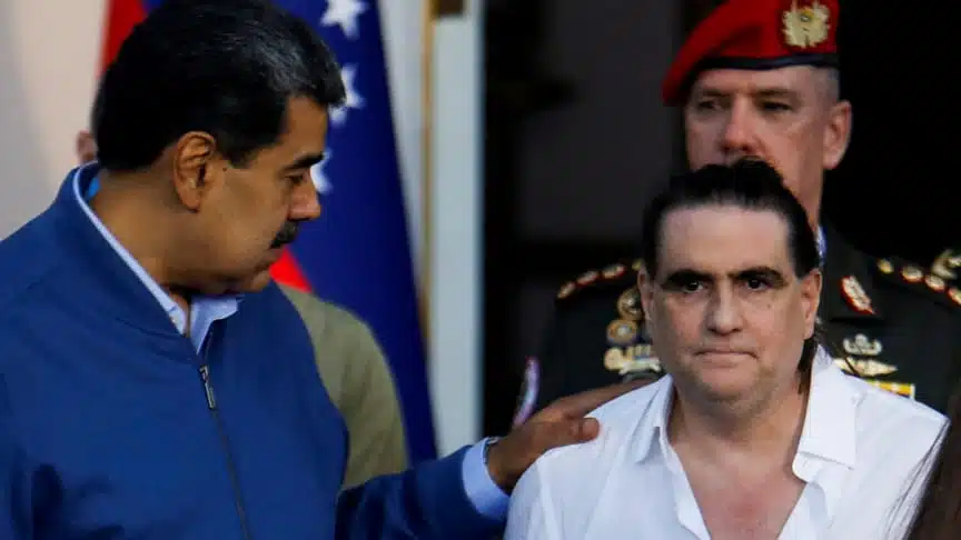 Estados Unidos deja en libertad a presunto testaferro de Maduro a cambio de 10 prisioneros