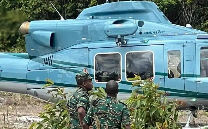 Fallecen cinco militares en accidente de helicóptero en Guayana