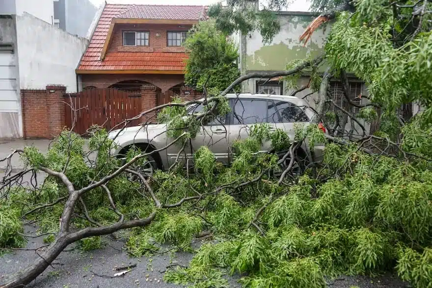 Fuertes tormentas dejan 15 muertos y múltiples daños materiales en Argentina