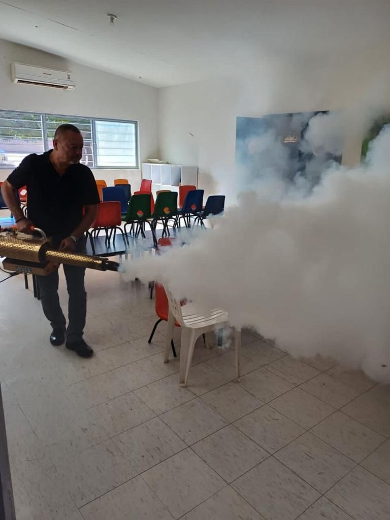 Fumigación en zonas rurales