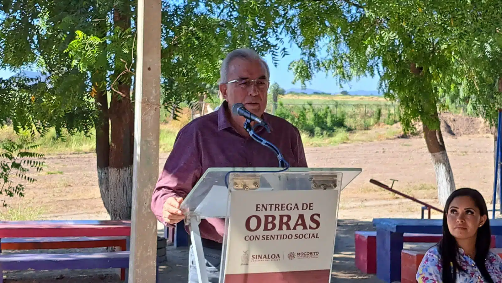 Gobernador de Sinaloa, Rubén Rocha Moya.
