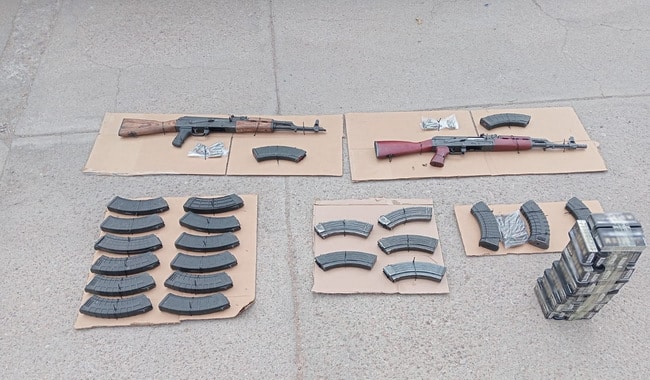 Armas decomisadas