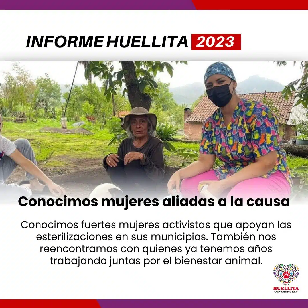 Campaña Huellita con Causa 2023 en Sinaloa