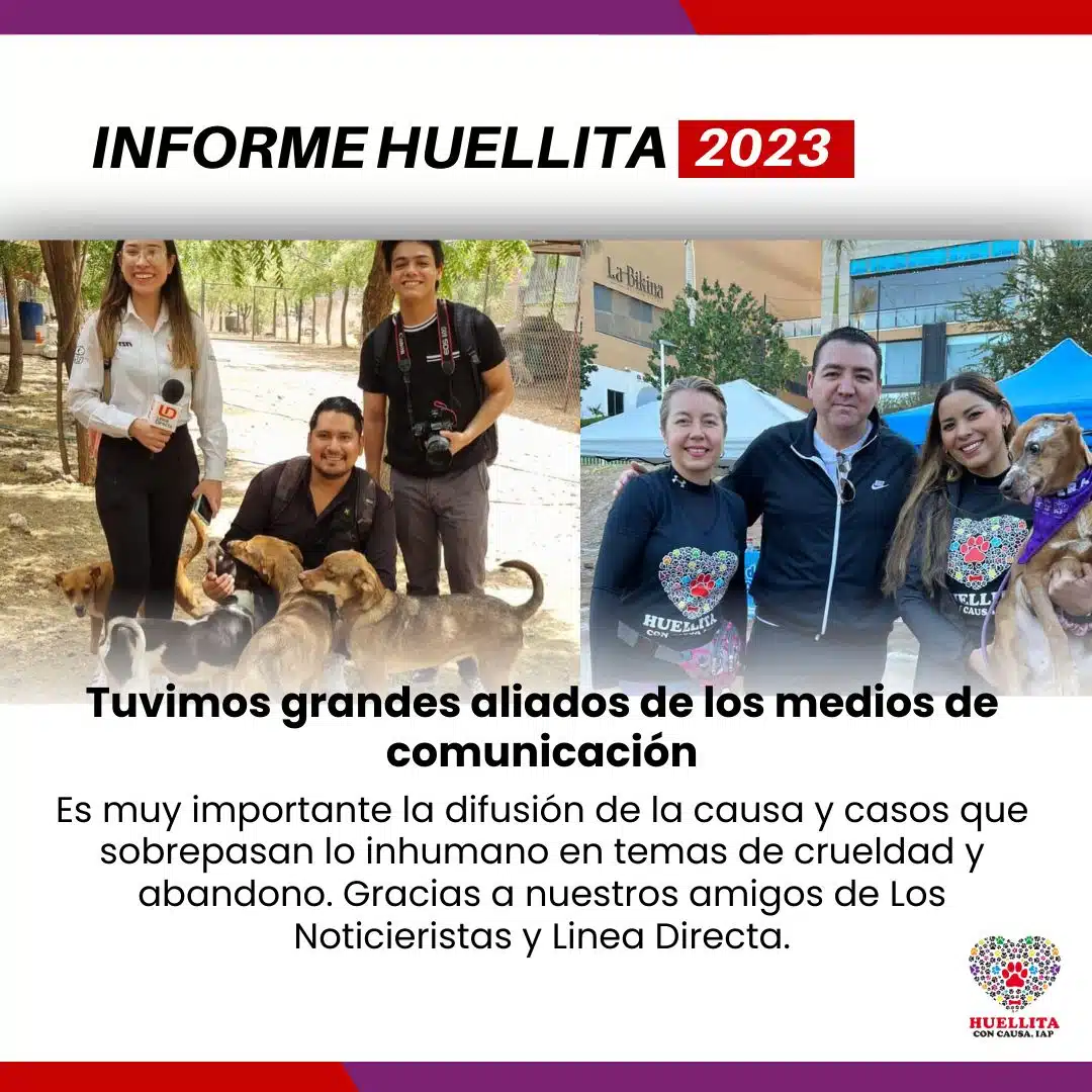 Campaña Huellita con Causa 2023 en Sinaloa