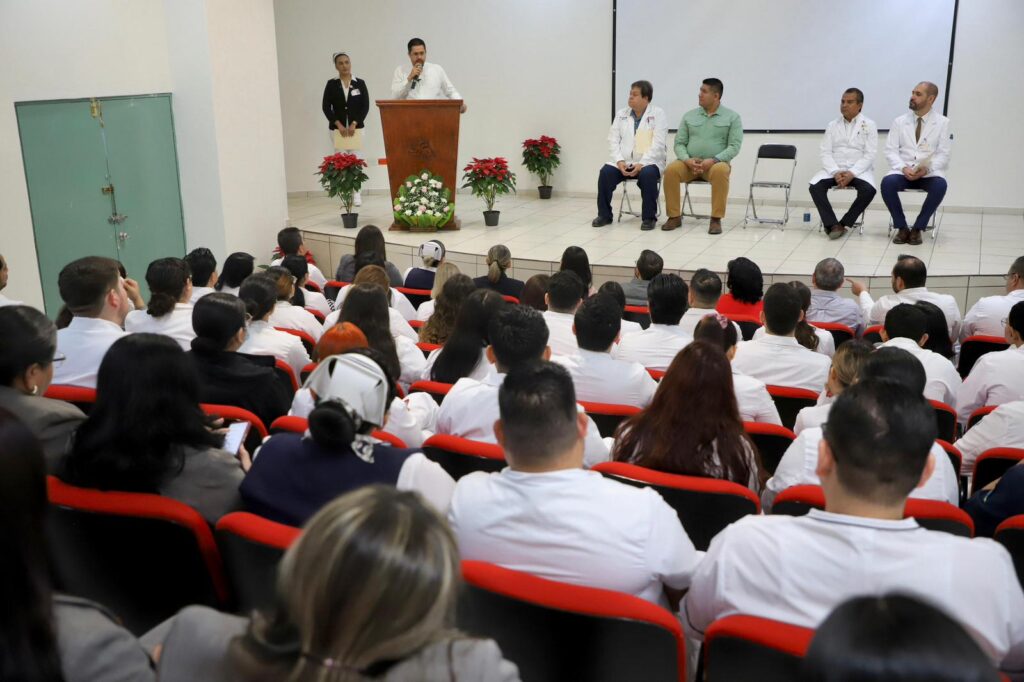 Inauguran espacio en Hospital del IMSS Bienestar en Eldorado.