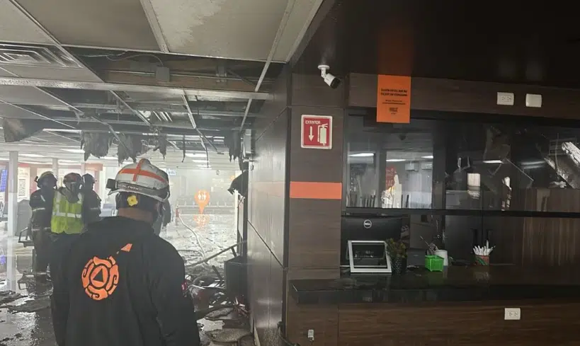 Conato de incendio en Aeropuerto de Monterrey