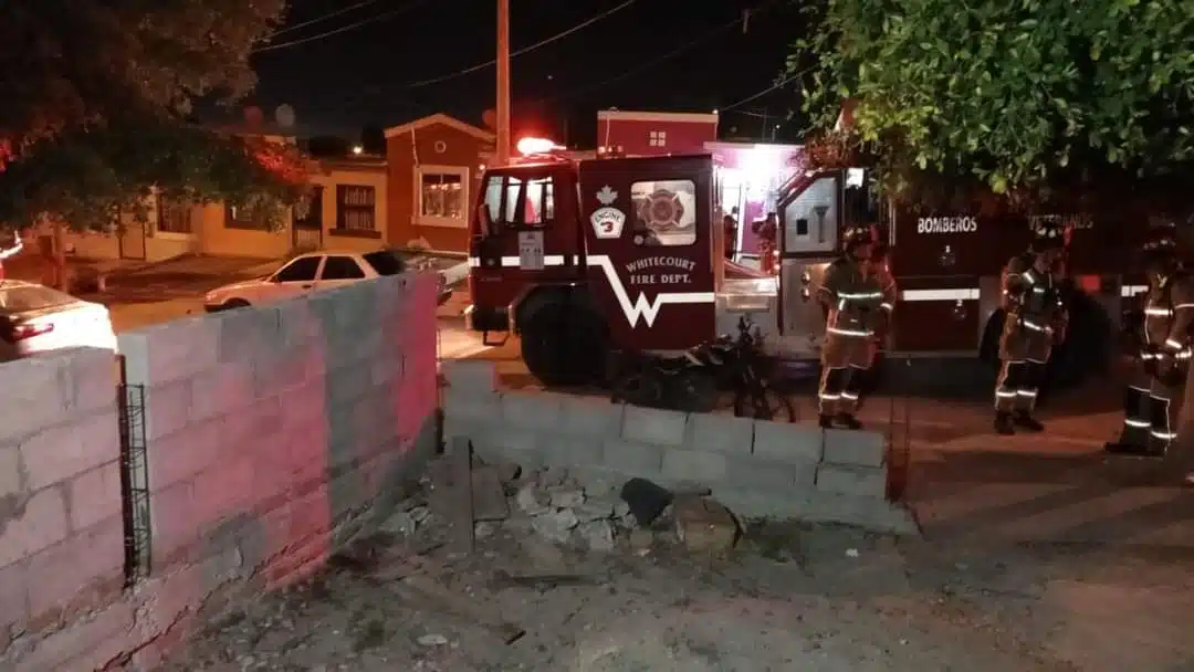 Camión de Bomberos en Mazatlán