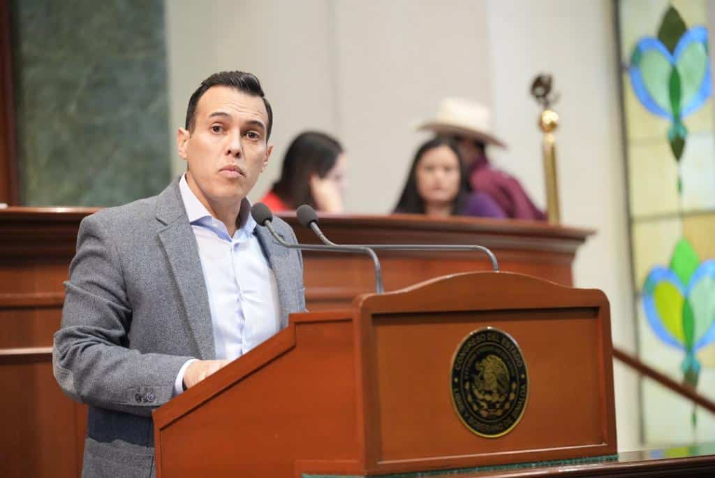 Diputado Jesús Alfonso Ibarra Ramos, en tribuna