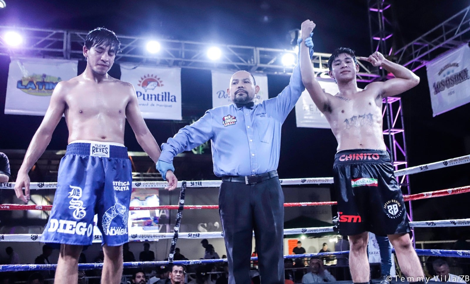 Boxeador mazatleco José Ángel Amaro