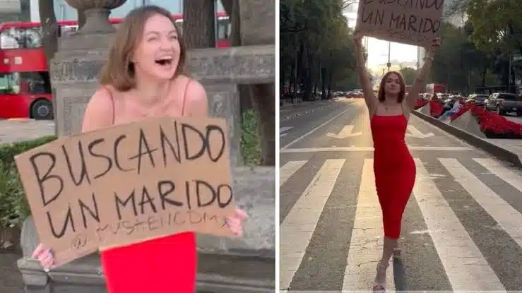 Joven rusa se viraliza por buscar marido en la Ciudad de México