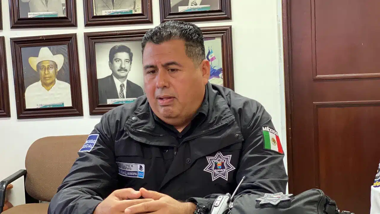 Director de la Secretaría de Seguridad Ciudadana, Juan de Dios López Rubio.