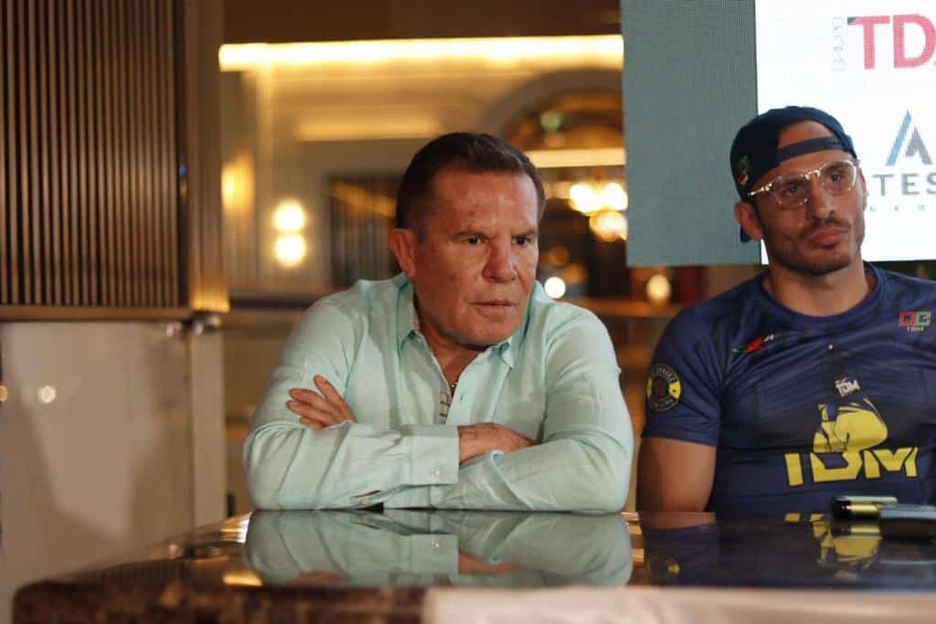 Julio César Chávez y Julio César Chávez Jr.