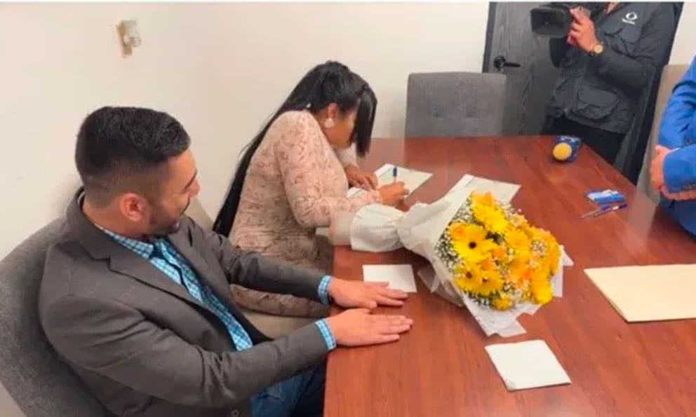 Boda de pareja
