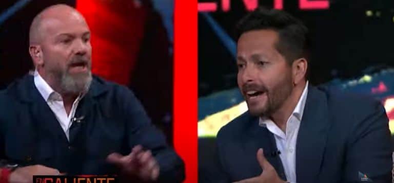 Discusión entre Luis García y Carlos Guerrero