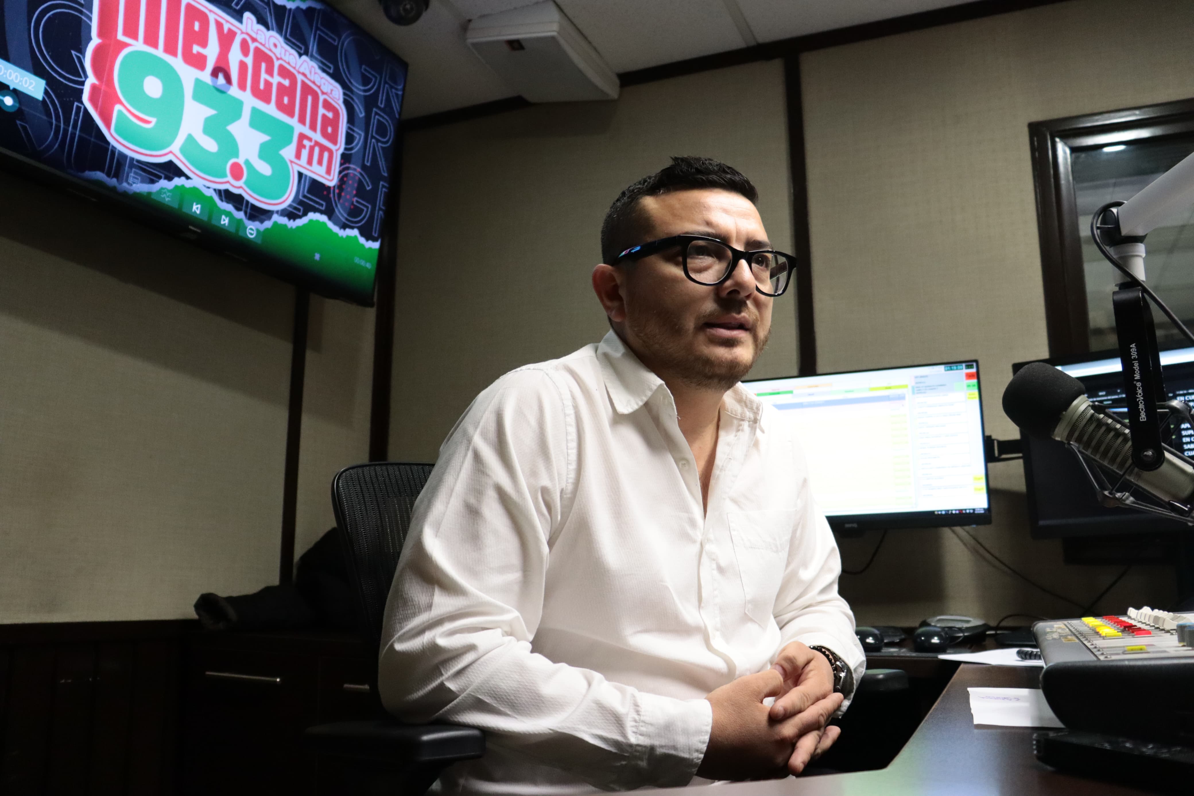 Luisito Félix, locutor del programa Las Chicoteadas.