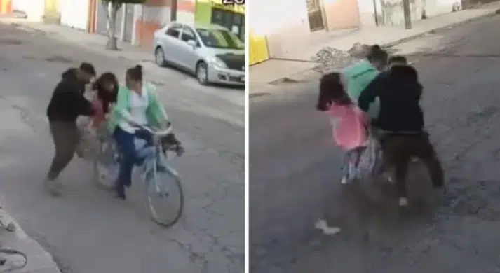 Mujer salvó a su hija de un intento de secuestro en Ecatepec