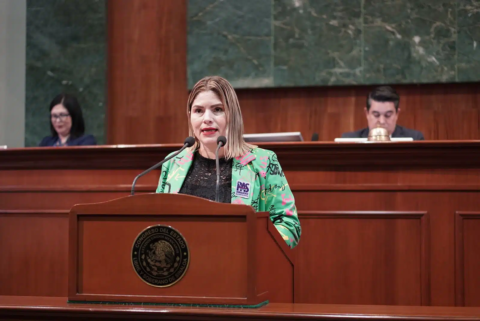 María del Rosario Osuna Gutiérrez, diputada del del Partido Sinaloense