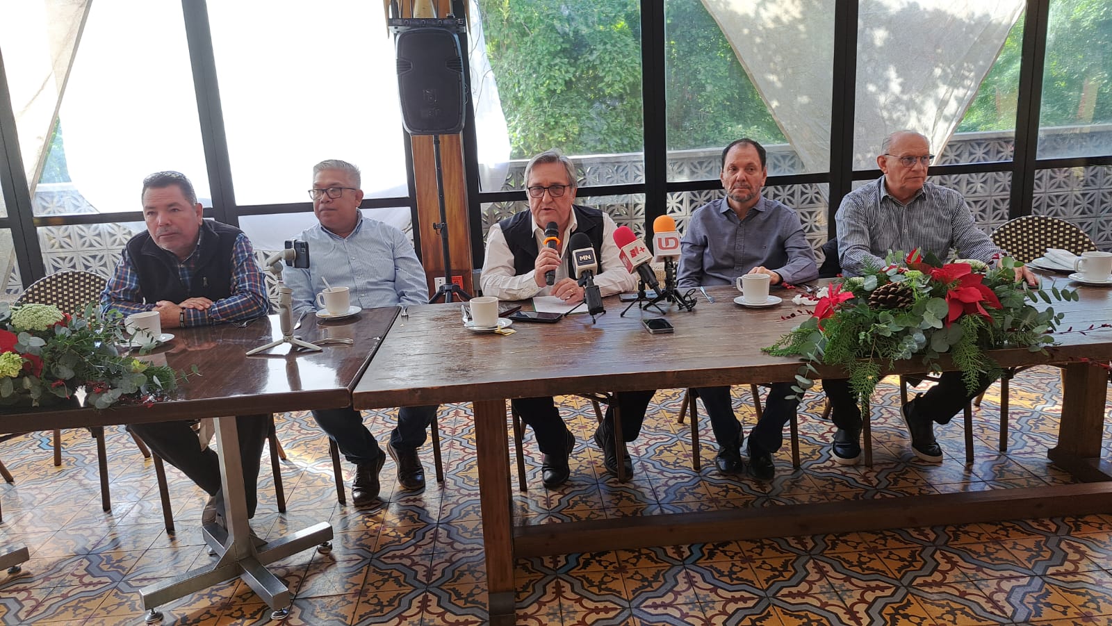 Conferencia de prensa de la Confederación de Asociación Agricultores del Estado de Sinaloa