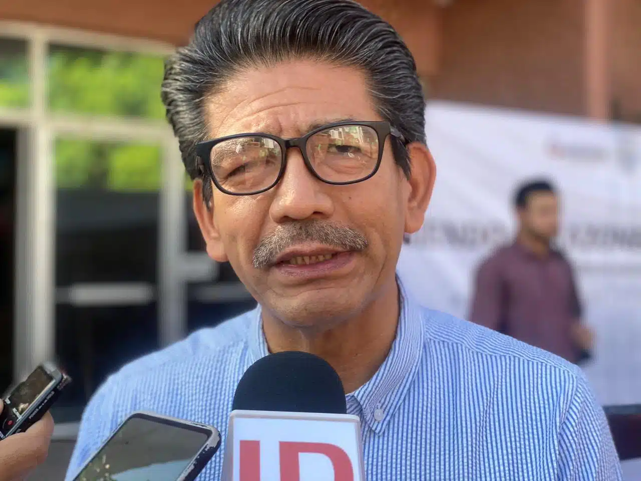 Martín Ahumada Quintero, alcalde de Guasave, durante entrevista con LD