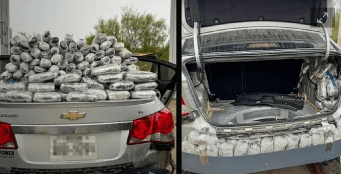 Decomisan metanfetaminas en frontera con Tamaulipas