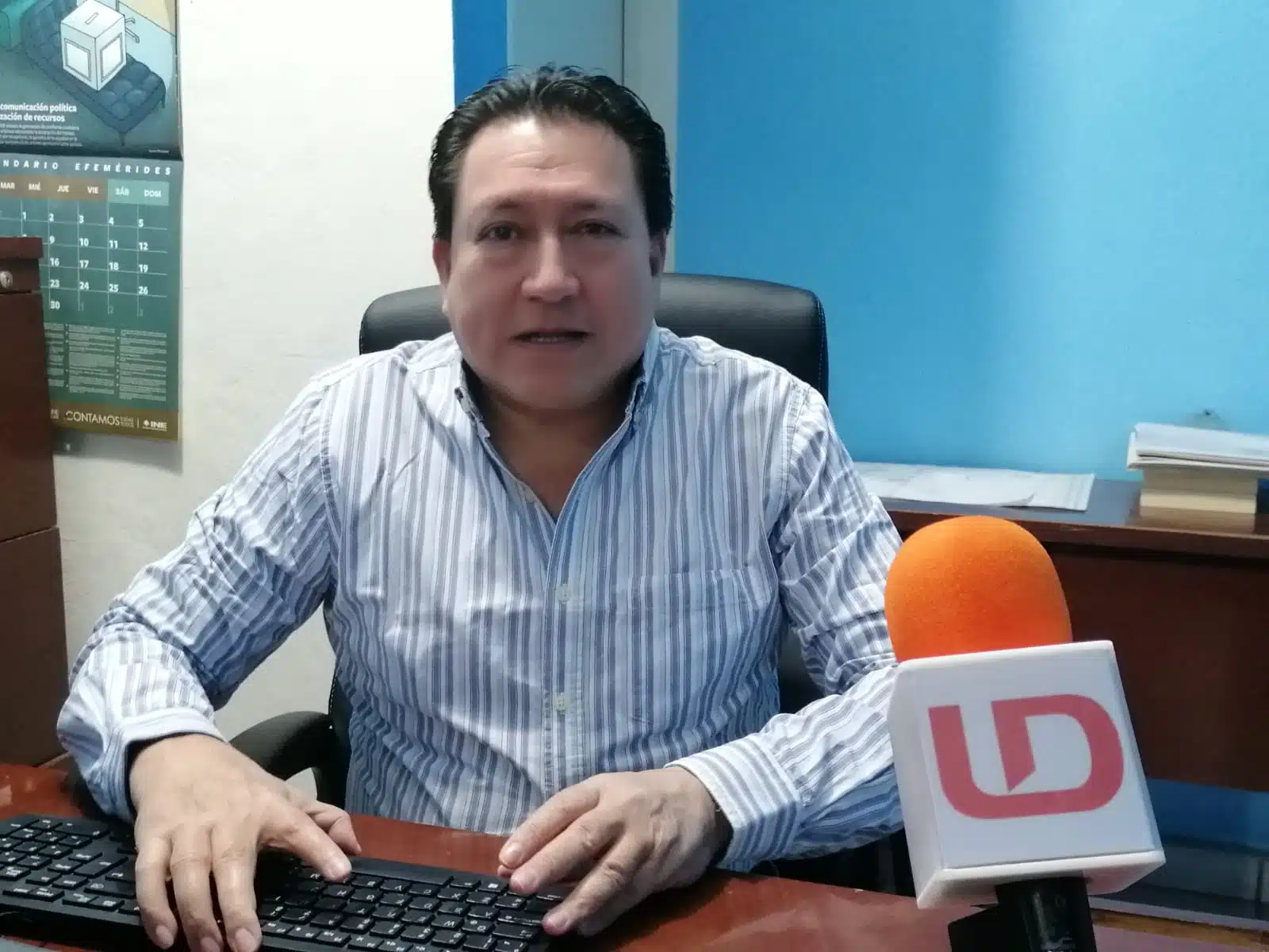 Miguel Alonso de Santiago, vocal del registro federal de electores en el 07 distrito electoral federal
