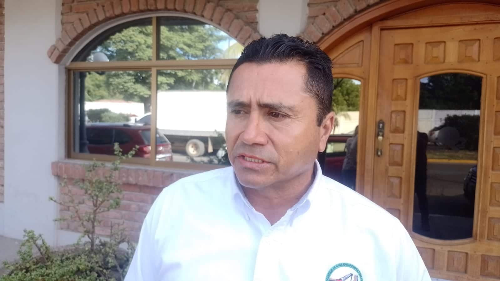 presidente del Movimiento por el Campo Sinaloense (Mocasin), Modesto López Leal.