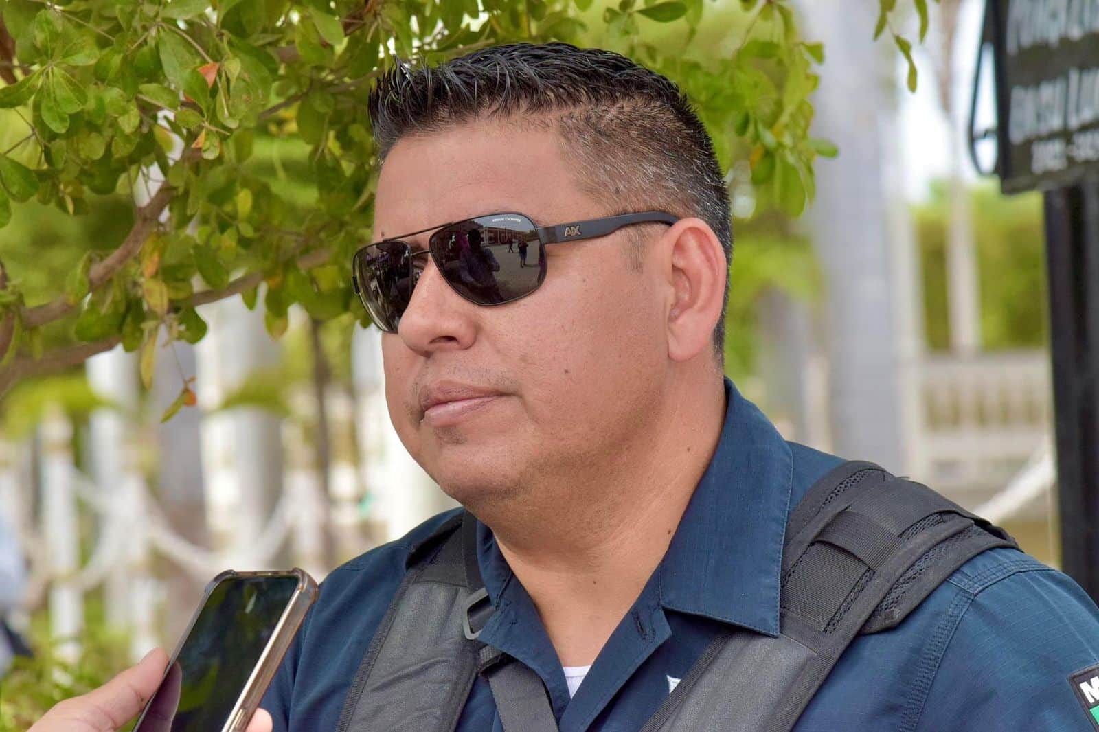 Natanael Telles, director de Seguridad Pública