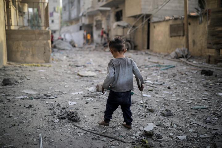 Al menos 8 mil niños han sido asesinados en Gaza