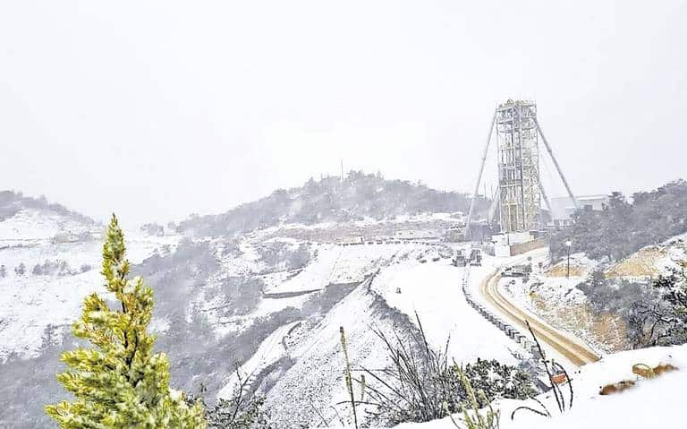 Nieve en Sombrerete