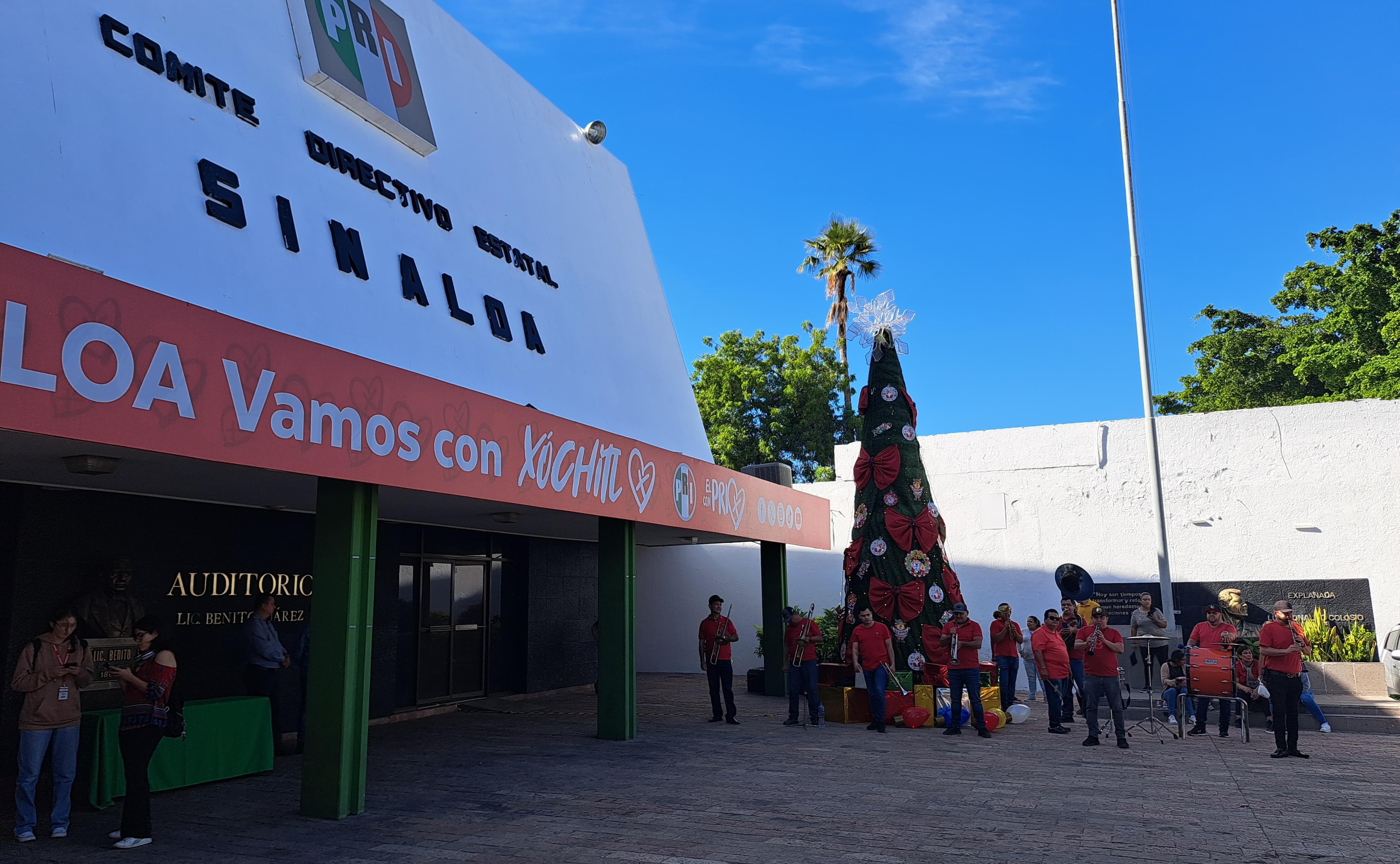 Parte exterior del auditorio del PRI