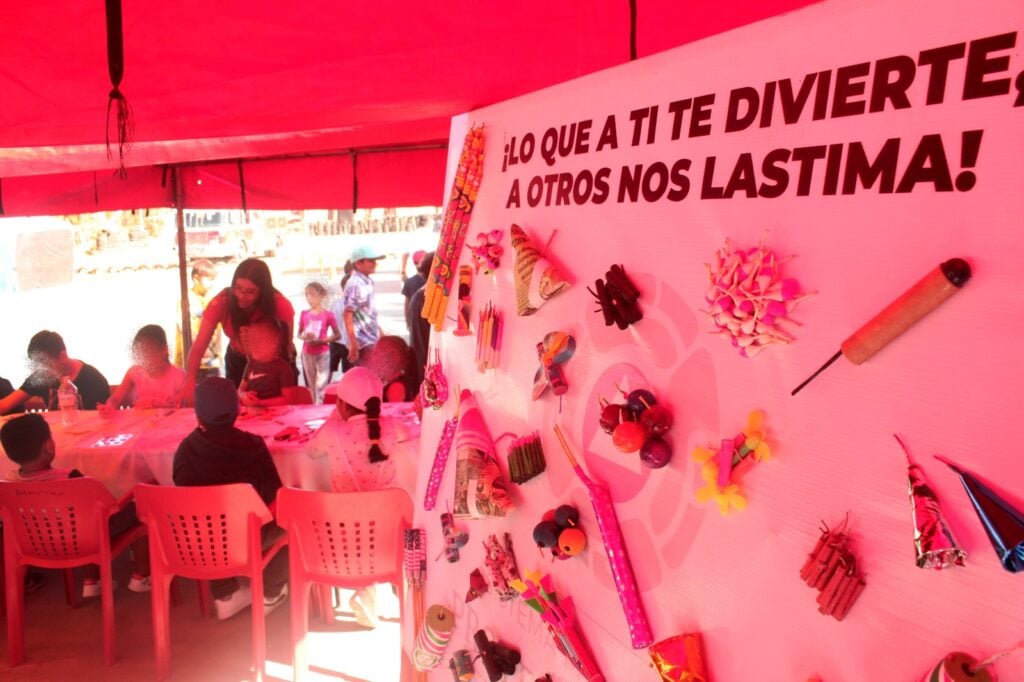 Pirotecnia en Mazatlán