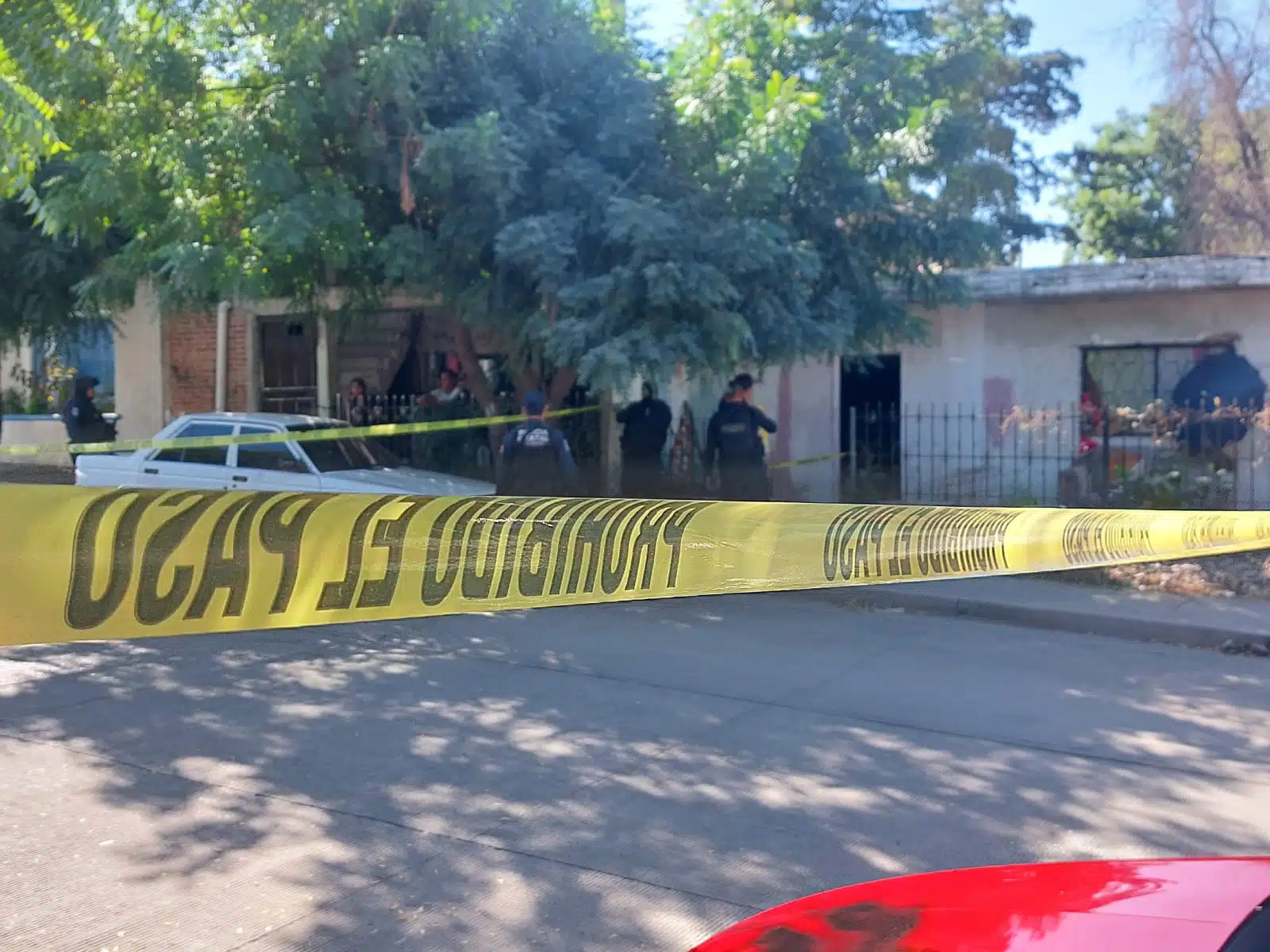 Portada casa abandonada donde hallaron cuerpo carbonizado