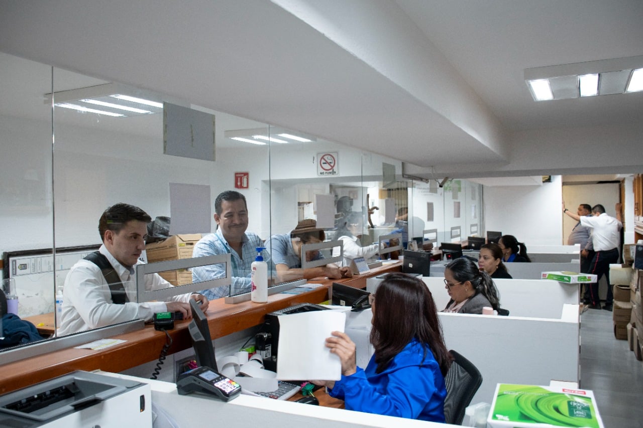 oficinas de tesorería