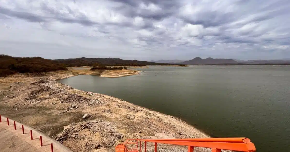 Las presas en Sinaloa se mantienen en un 32 por ciento de almacenamiento.
