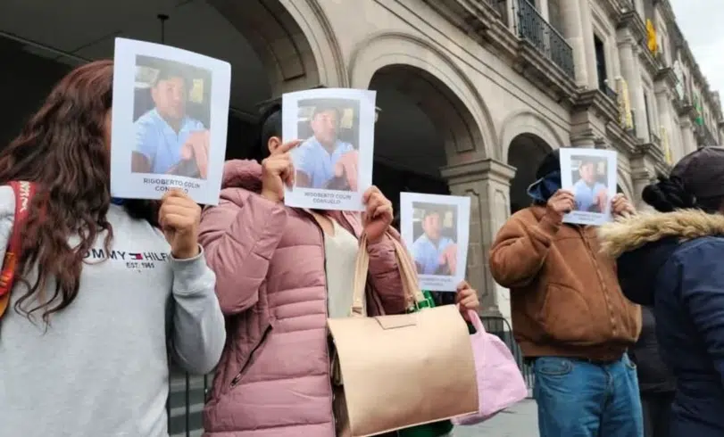 Protestan por trabajadores secuestrados en Toluca