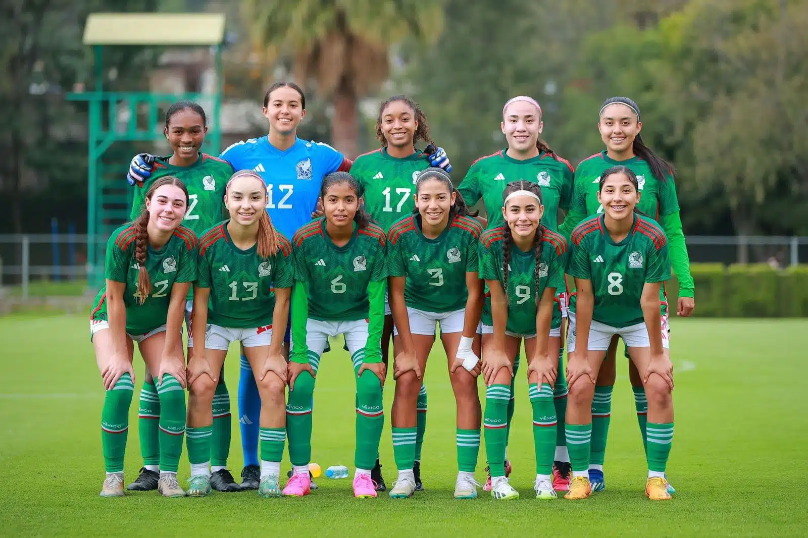 La selección juvenil femenil de México de la categoría Sub-17 derrotó 3-0 a su similar de Perú