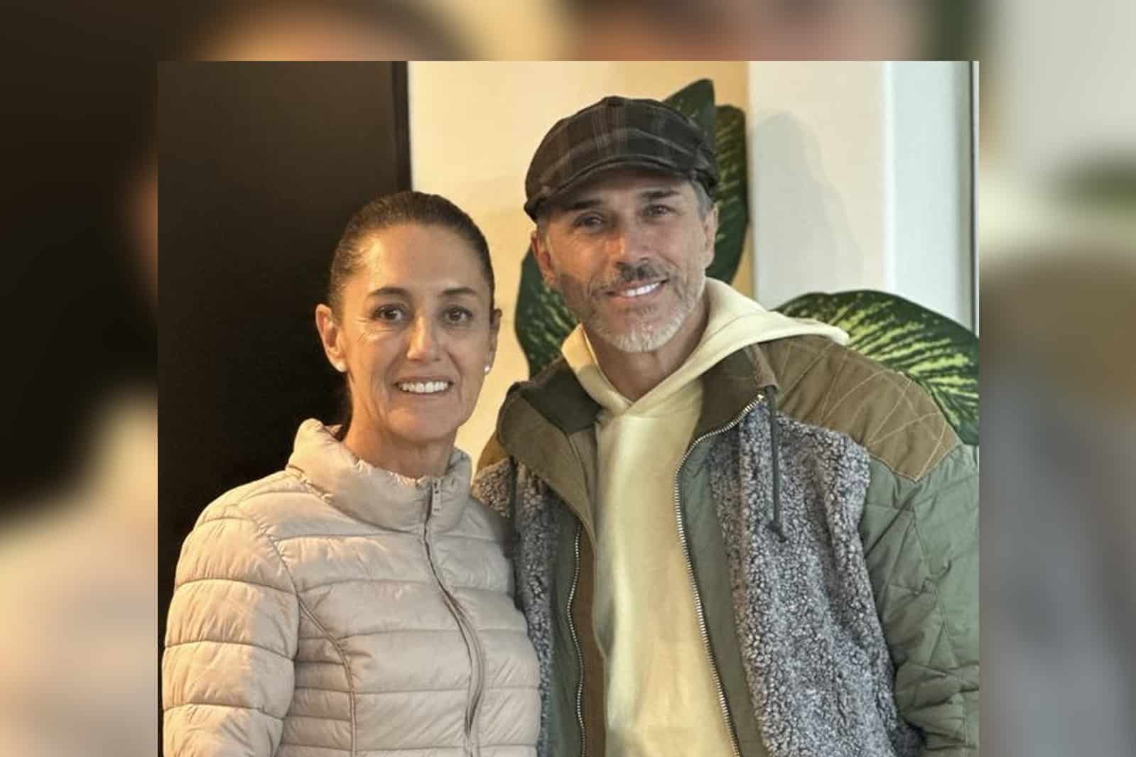 Sergio Mayer se une a equipo de precampaña de Claudia Sheinbaum..