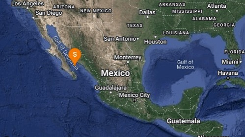 Sismo en Sinaloa