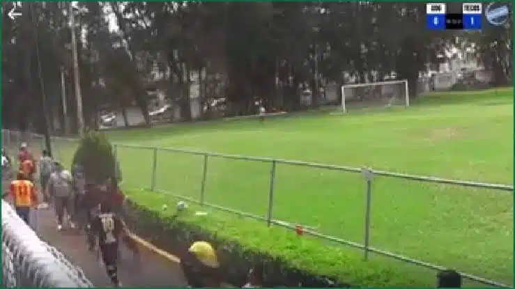 Suspenden final de partido de fútbol tras balacera en la CDMX