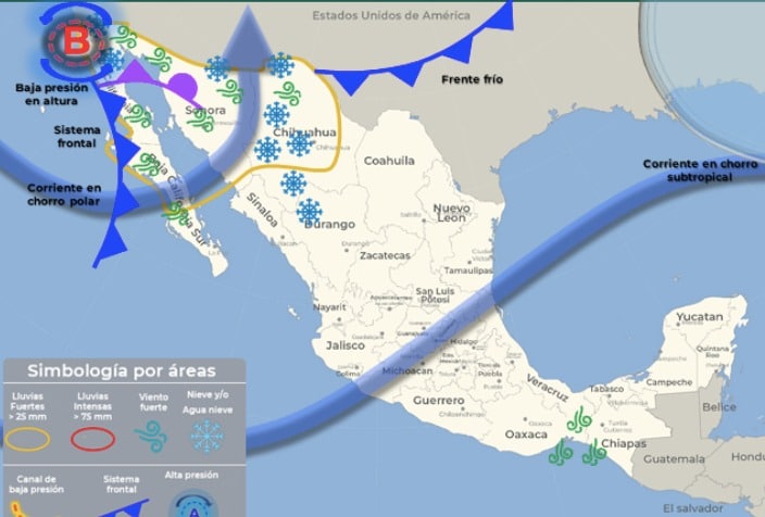 Segunda tormenta invernal de la temporada