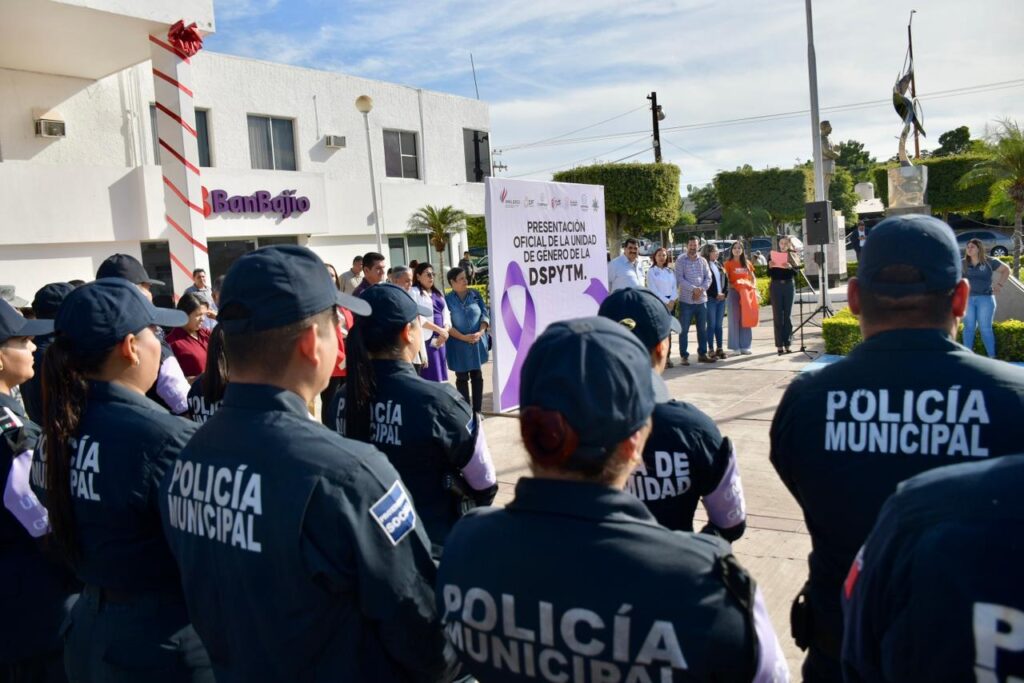 Ponen en marcha, Unidad de Género de la Policía Municipal en Salvador Alvarado