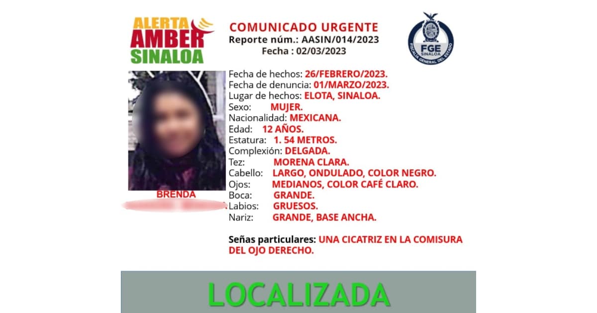 Ficha de búsqueda de Brenda 