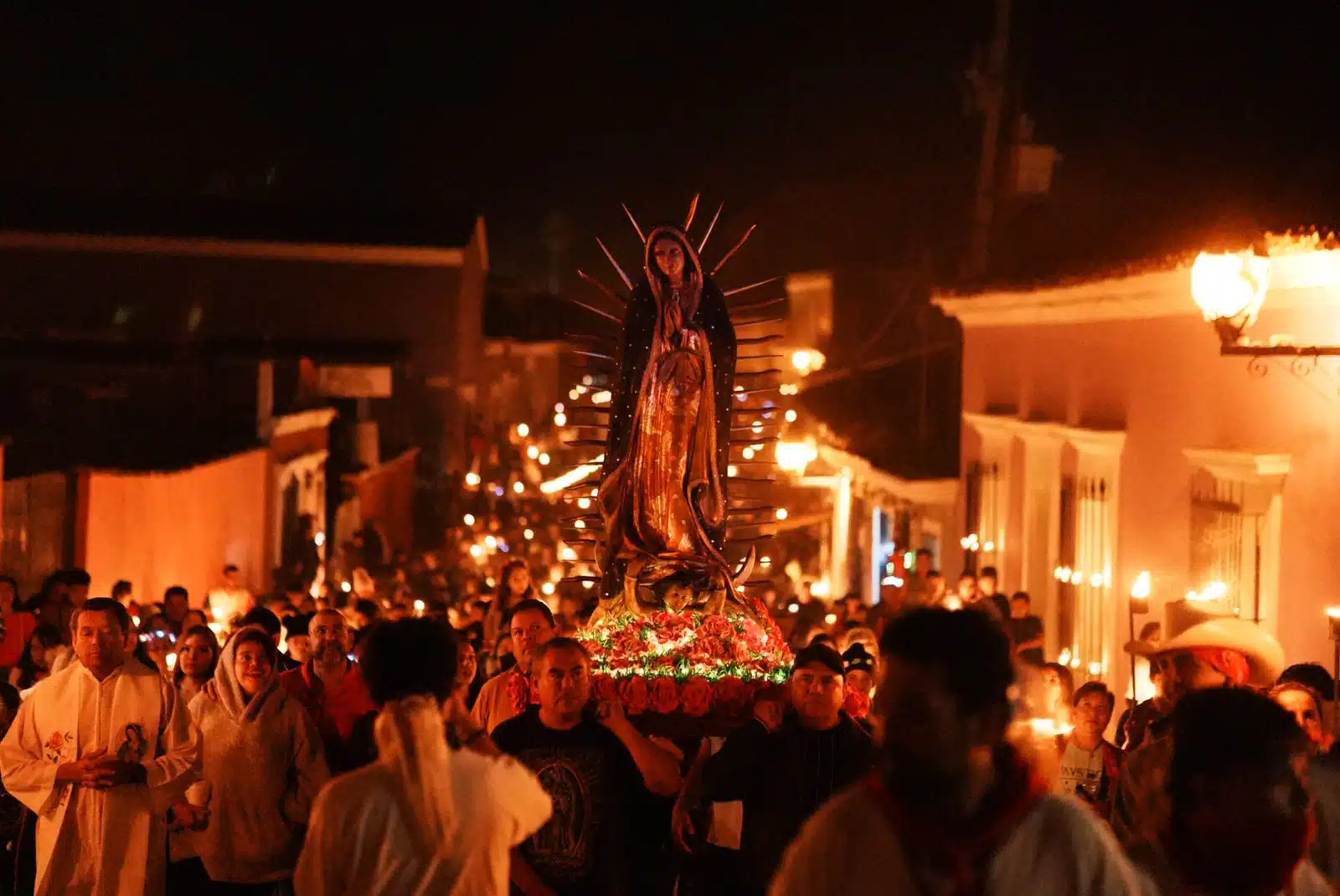 Virgen de Guadalupe en Cosalá