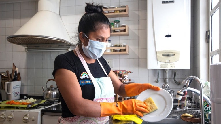Trabajadora del hogar
