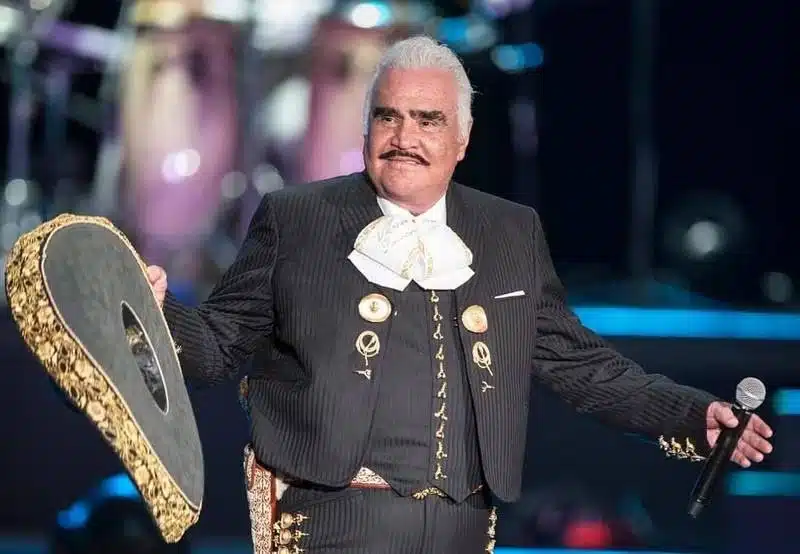 Cantante mexicano Vicente Fernández