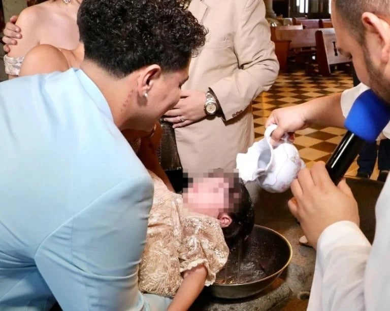 Bautizo de hija de Max